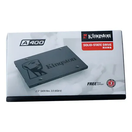 Disco Sólido Ssd Interno Kingston A400 480gb Sata Iii Negro