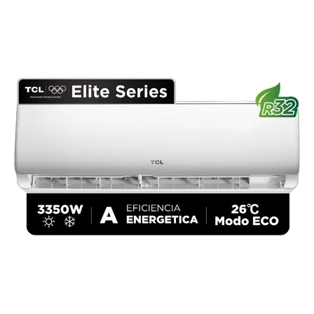 Aire Acondicionado Split TCL Elite Frio Calor On Off 3350W 2900 Frigorías TACA-3350
