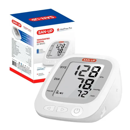 Tensiómetro Digital De Brazo San Up Batería Medipress Plus