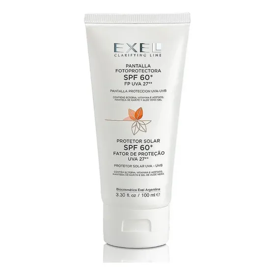 Pantalla Fotoprotectora Spf 60 Fp Uva 27 Exel 100 ml