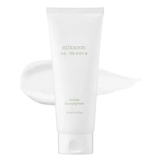 Mixsoon Espuma Limpiadora e Hidratante con Centella y Ácido Salicílico para piel con tendencia al acné - 150ml