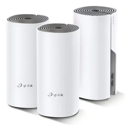 Sistema Wi-Fi Mesh Access point TP-Link Deco E4 para toda la Casa AC1200 (3-pack)