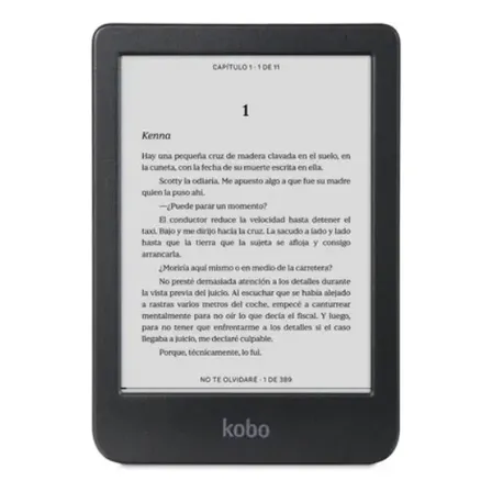 Kobo Clara Bw E-reader Negro 16gb Pantalla 6'' Hd Tactil Negro